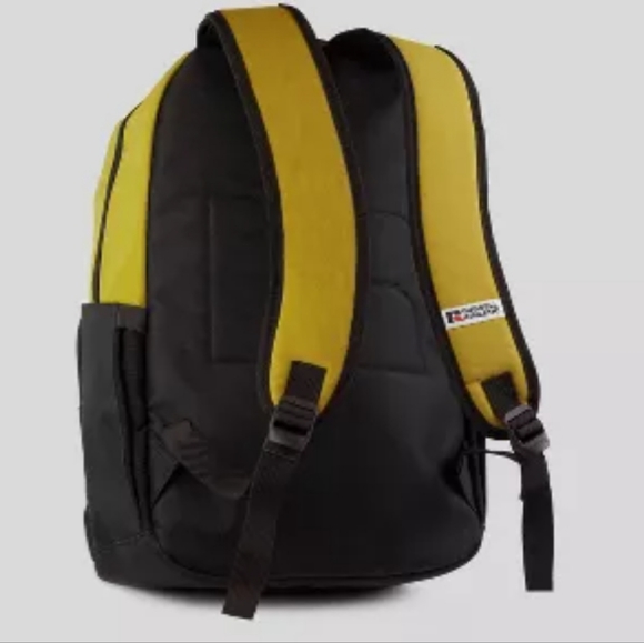 Russel Athletic Yellow Backpack Bag Laptop Sleev 15" School Student College Kids - Picture 3 of 15